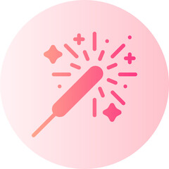 sparkler gradient icon