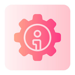information gradient icon