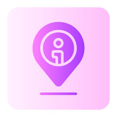 location gradient icon