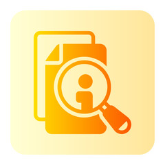 search gradient icon