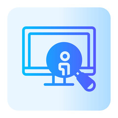 search gradient icon