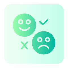 rating gradient icon