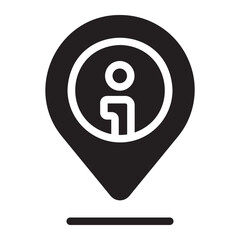 location glyph icon