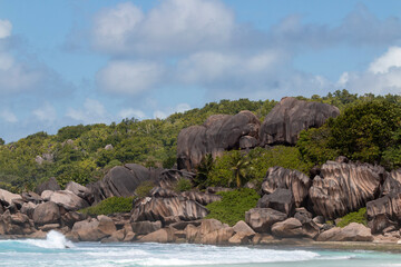 Obraz premium Seychelles - La Digue - Grande Anse