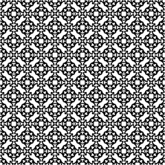 Black seamless abstract pattern. Overlay for background and backdrop. Ornamental design. PNG graphic illustration with transparent background.