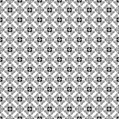 Black seamless abstract pattern. Overlay for background and backdrop. Ornamental design. PNG graphic illustration with transparent background.