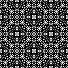 Black seamless abstract pattern. Overlay for background and backdrop. Ornamental design. PNG graphic illustration with transparent background.