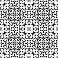 Black seamless abstract pattern. Overlay for background and backdrop. Ornamental design. PNG graphic illustration with transparent background.