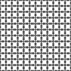 Black seamless abstract pattern. Overlay for background and backdrop. Ornamental design. PNG graphic illustration with transparent background.