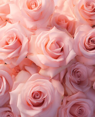 A beautiful bouquet of roses.