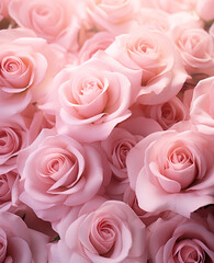 A beautiful bouquet of roses.