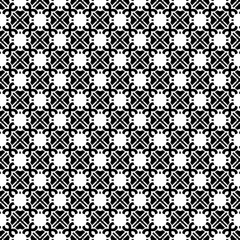 Black seamless abstract pattern. Overlay for background and backdrop. Ornamental design. PNG graphic illustration with transparent background.