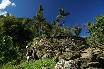 Lost City, Ciudad Perdida, of the Tayrona People, Sierra de Santa Marta, Colombia