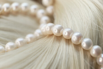 Bridal Hair Inspirations: Achieve Ethereal Elegance with a Pearl-Infused Hairstyle for Your Big Day