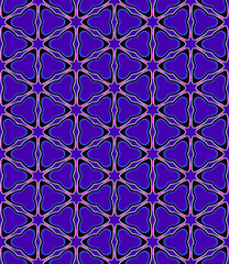 Multi color seamless abstract pattern. Background and backdrop. Multi Colored. Colorful ornamental design. Colored mosaic ornaments. Vector graphic illustration. EPS10.