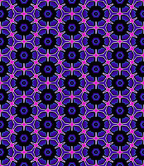 Multi color seamless abstract pattern. Background and backdrop. Multi Colored. Colorful ornamental design. Colored mosaic ornaments. Vector graphic illustration. EPS10.