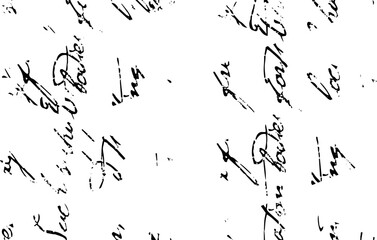 Rustic grunge vector texture with grain and stains. Abstract noise background. Weathered surface. Dirty and damaged. Detailed rough backdrop. Vector graphic illustration with transparent white. EPS10.