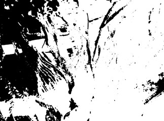 Rustic grunge vector texture with grain and stains. Abstract noise background. Weathered surface. Dirty and damaged. Detailed rough backdrop. Vector graphic illustration with transparent white. EPS10.