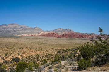 Red Rock Canyon National Conservation Area located in Mountain Springs, Nevada.
