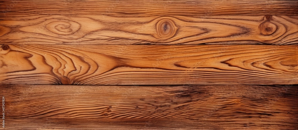 Poster a top down view of a wood surface with an aged organic pattern creating a texture for a background