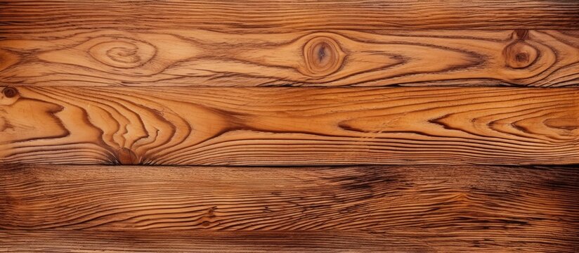 A top down view of a wood surface with an aged organic pattern creating a texture for a background