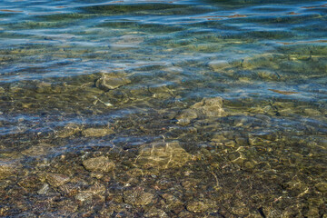 Colorado River view from Nelson, Nevada.