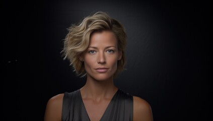 Naklejka premium portrait of a business woman
