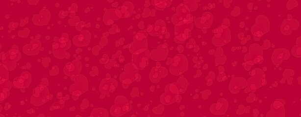Heart background pink red color