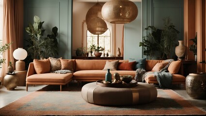 living room background