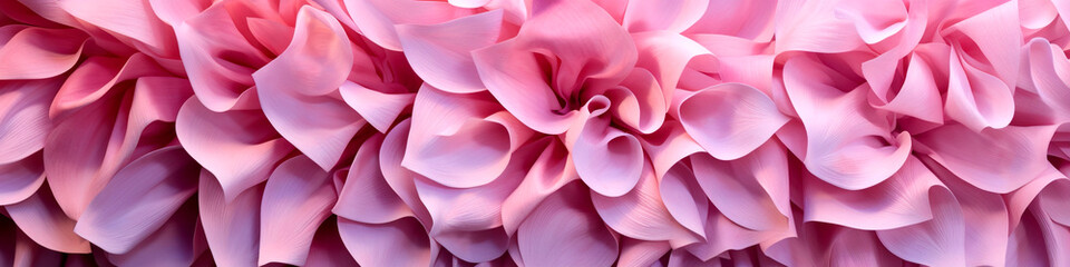 Fototapeta premium Pink flowing petal texture, generative ai