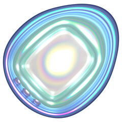 3d holographic tamagotchi, retro technology, 90s,  2000s 