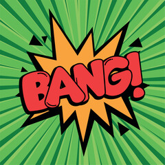 Colored comic bubble chat Vector