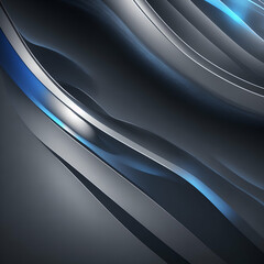 abstract metalic background for graphic projects. Silver and blue