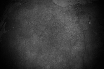 Old wall texture cement dark black gray background abstract grey color design are light with white gradient background.