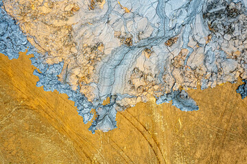 Icelandic volcanic field