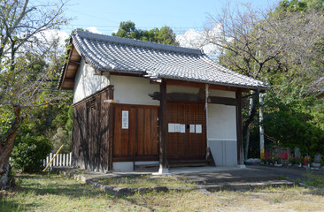 太子道　薬師堂　奈良県磯城郡三宅町