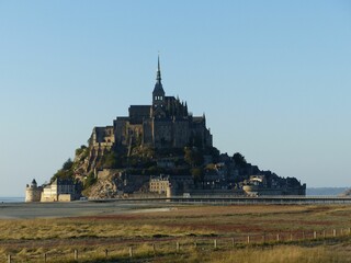 Obraz premium Scenic view of Mont Saint-Michel. Normandy, France.