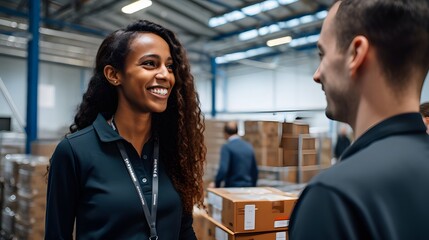 Procurement officers negotiating with suppliers