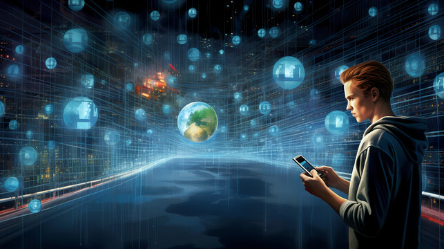 world_concerned_about_privacy - Image created with AI