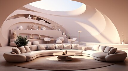Future room design, modern layout, modernized house room, bedroom, alternative look and structure,...