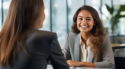 Obraz premium Public relations specialists managing brand reputation