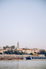 panorama of the old town. Belgrade, Serbia