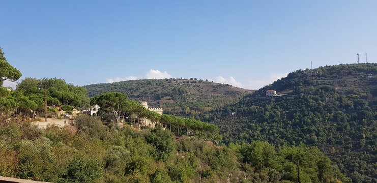 Beiteddine Palace in Lebanon Cedar Reserve