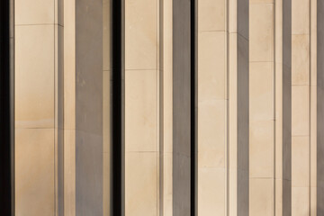 Minimalist vertical panels