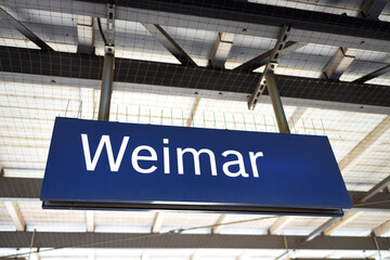 Obraz premium a sign of weimar germany