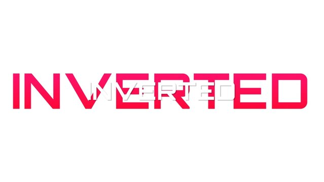 Clean Cinematic Inverted Title Intro
