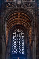 Fototapeta premium Interior of Sainte Cécile Cathedral in Albi, France