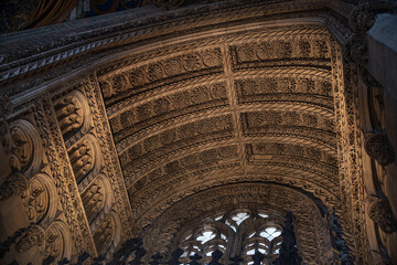 Fototapeta premium Interior of Sainte Cécile Cathedral in Albi, France