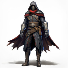Fototapeta premium Bandit King: A Digital Art , Medieval Fantasy RPG Illustration