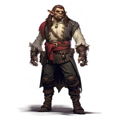 Digital Hobgoblin Captain Art
 , Medieval Fantasy RPG Illustration